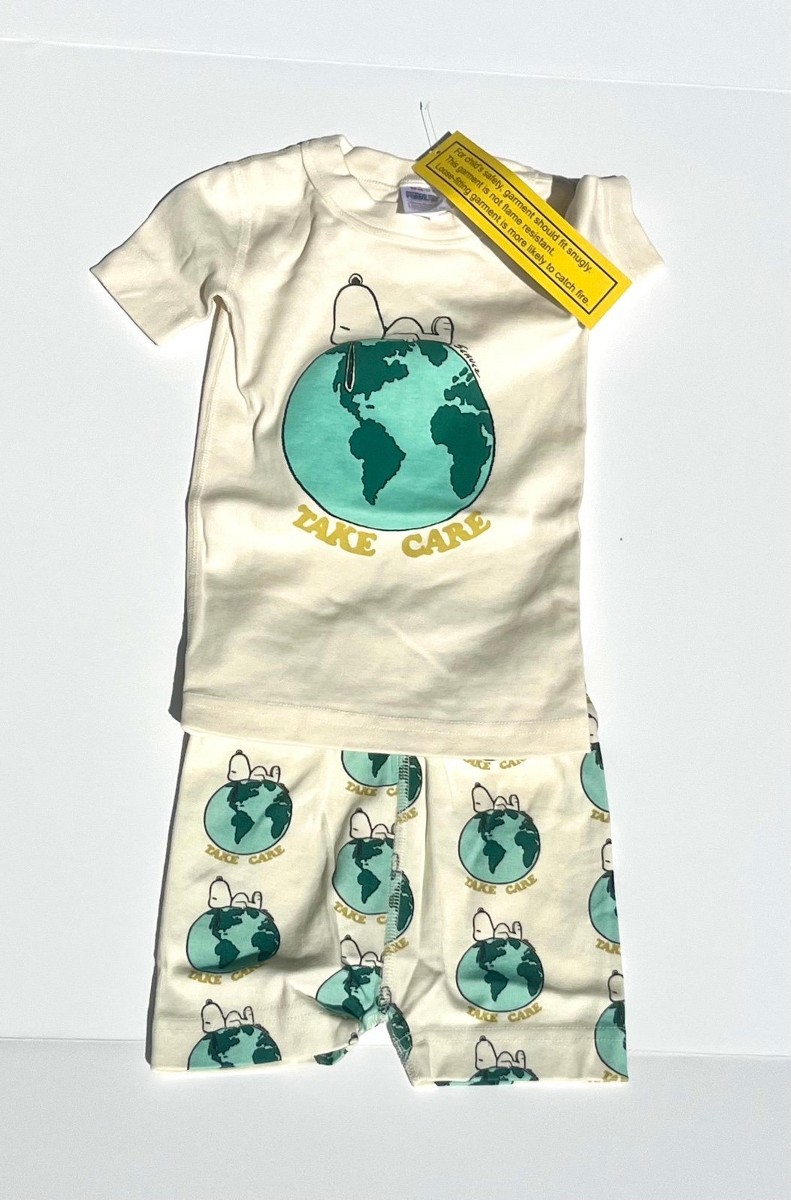 Hanna Andersson kids Organic pajamas - Peanuts 3T