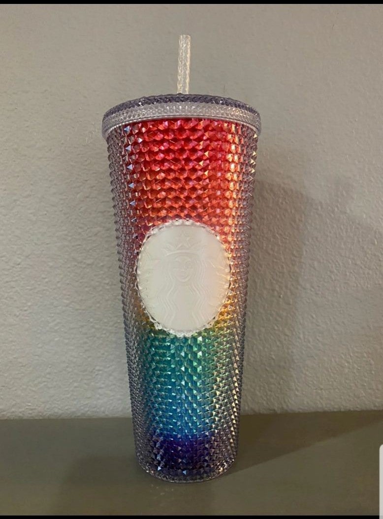 Starbucks rainbow tumbler