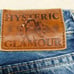 HYSTERIC GLAMOUR Denim Shorts Red Selvedge 32 inches