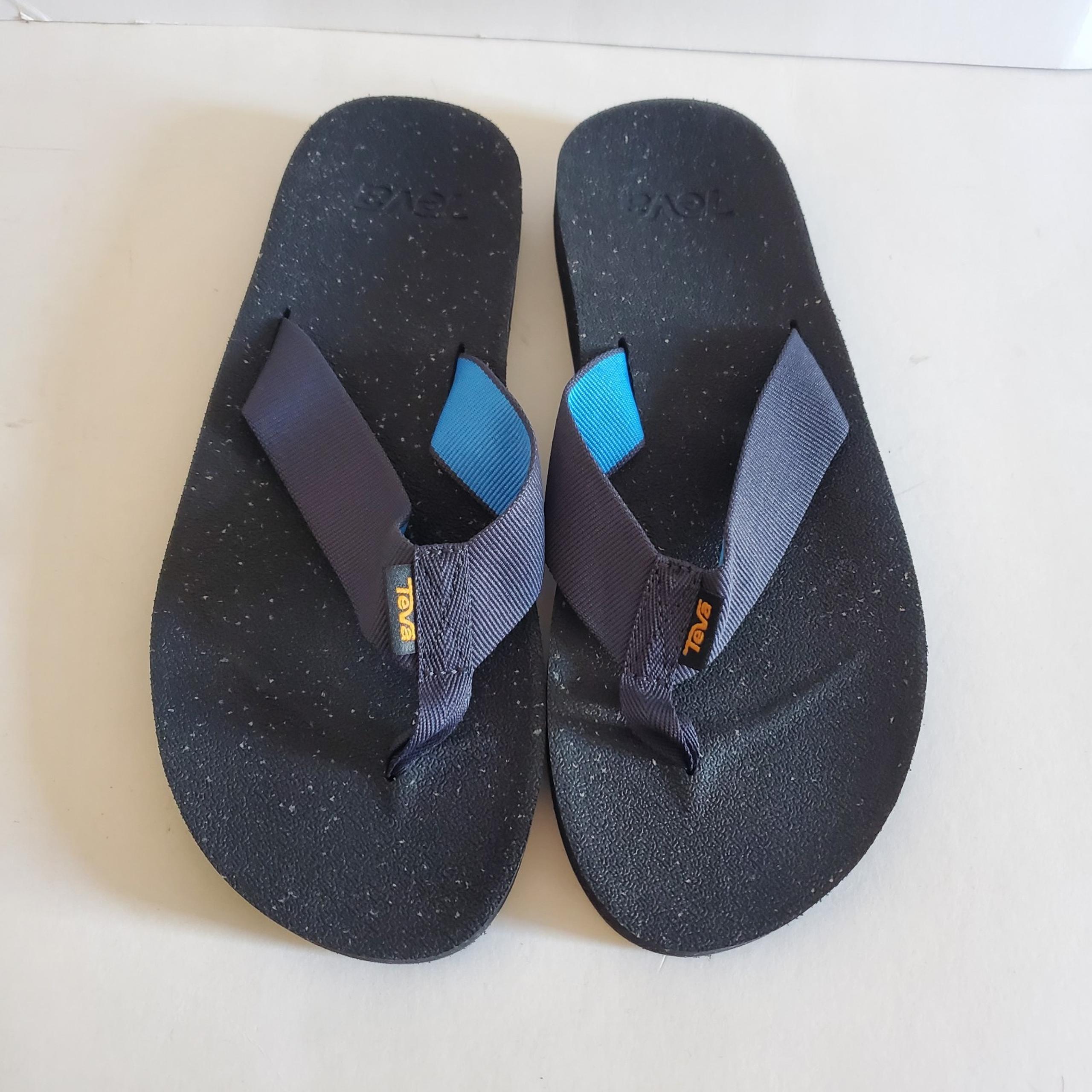 Teva Reflip Navy Quick Dry Lightweight Flip Flops Sandals Men's Size 9
New
