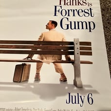 FORREST GUMP (1994) TOM HANKS Authentic Rolled SS Movie Poster27x40