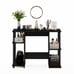 Compact Computer Study Desk, Espresso