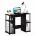 Compact Computer Study Desk, Espresso