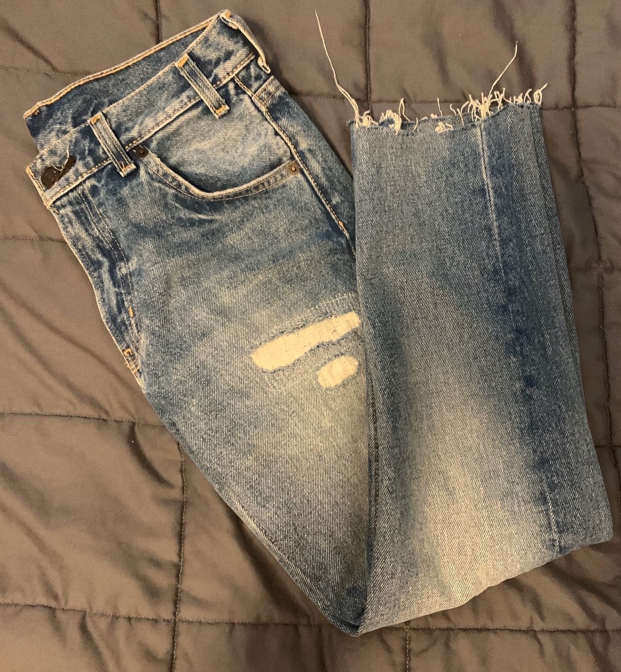 Vintage Levis 505 Crop Jeans