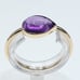 14k Amethyst ring