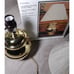 Vintage Polished Brass Accent Lamp - Cheyenne Lamps - New