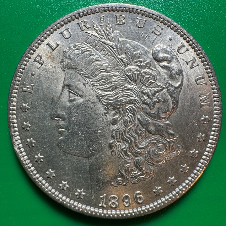 1896 Morgan Silver Dollar 14417
