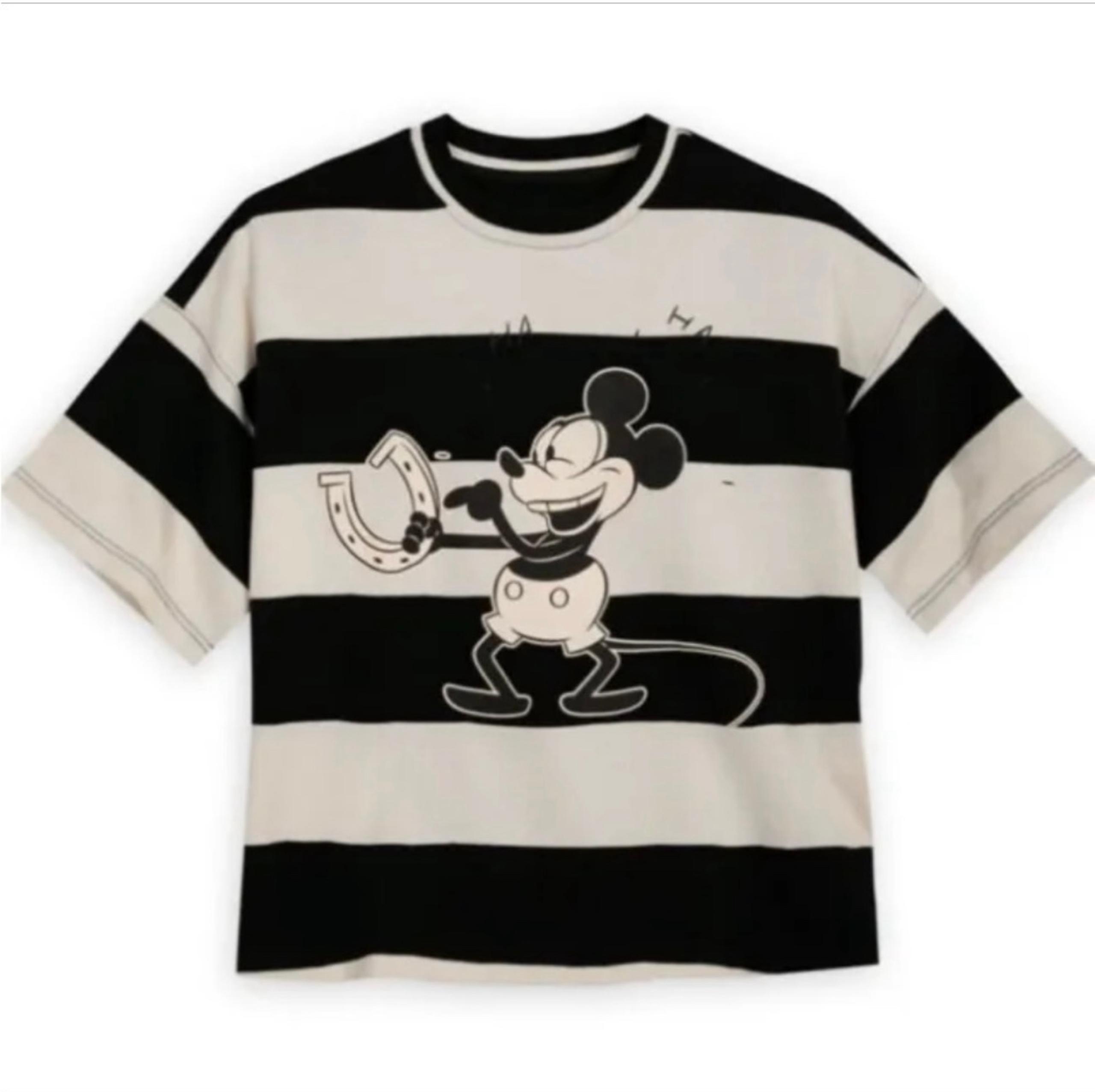 NWT Disney’s PLANE CRAZY Mickey Mouse Shirt