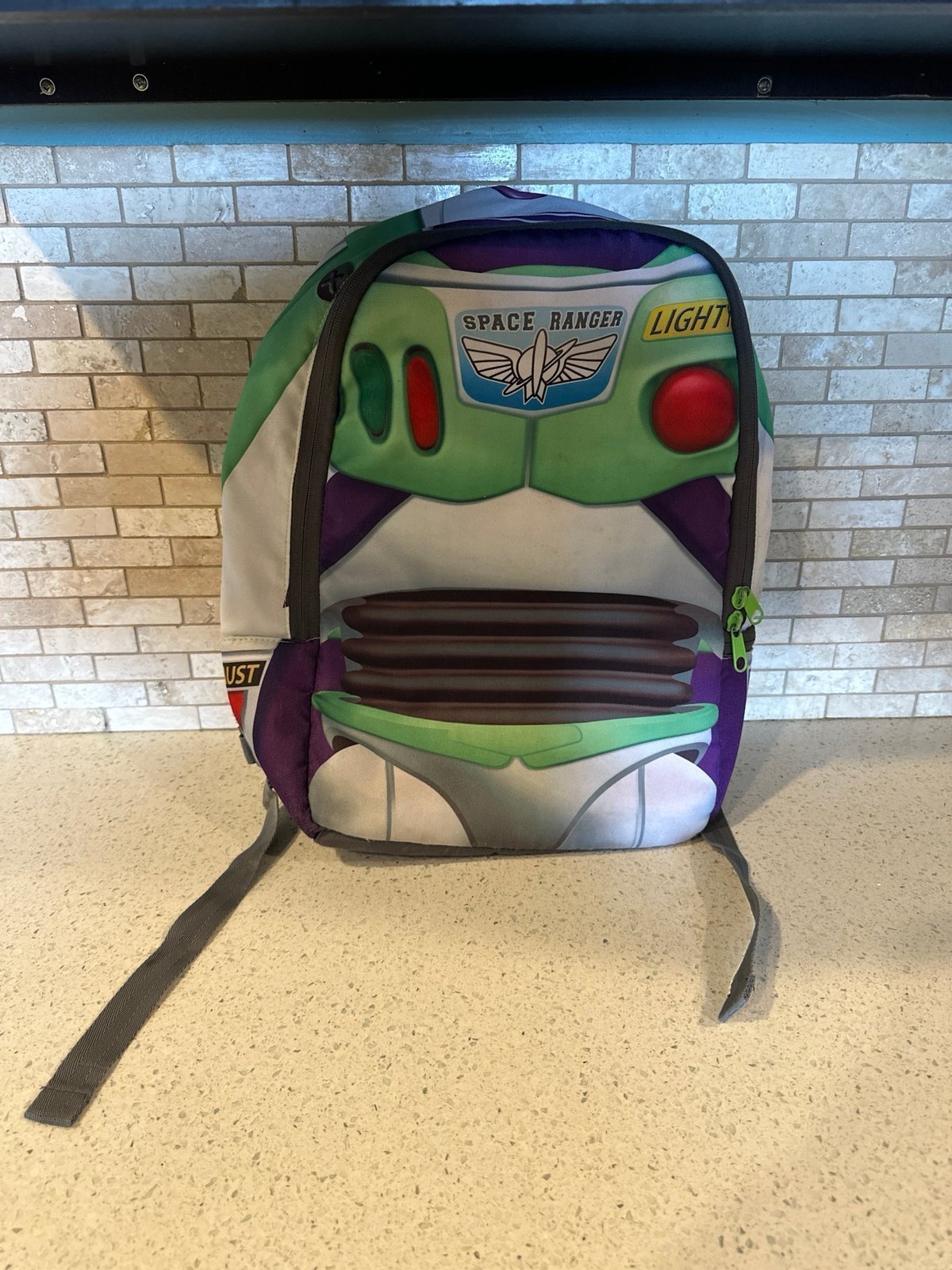 Buzz Lightyear Space Ranger Backpack DisneyParks RARE b9