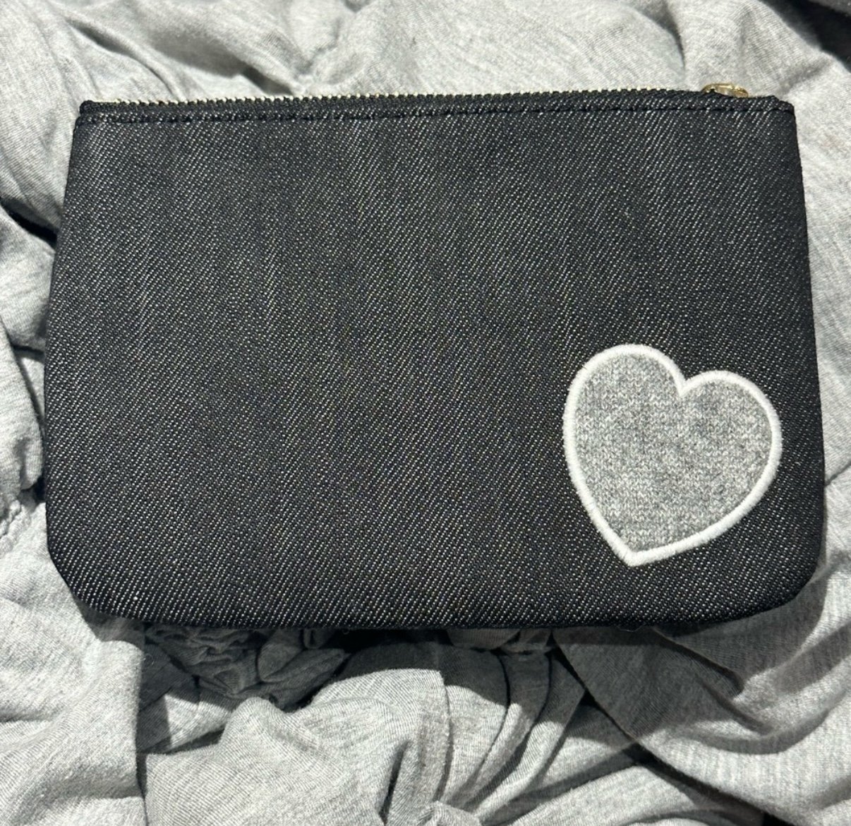 Stoney Clover Lane OG Denim Pouch New! Flat pouch.
