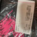 Thirty-One Stand Tall Bin Black Twill Stripe Pink Heart Storage Bin Organizer