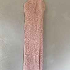 B Smart Long Lace Formal Dress