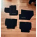 2011-2013 Genuine OEM Kia Sportage Carpet Mats Set of 4 Rugs Black Original