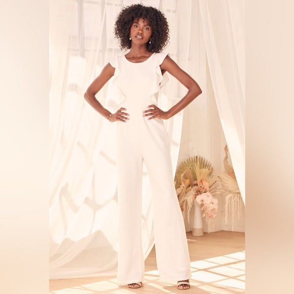 Elegant White Jumpsuit