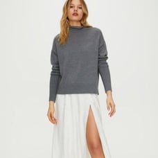 Wilfred Aritzia Mockneck Cashmere Sweater