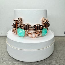 bomb party its giving luxe spring stack ST 83704 mother of pearl rose gold