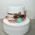 bomb party its giving luxe spring stack ST 83704 mother of pearl rose gold