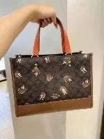 Dempsey Carryall In Signature Canvas With Hedgehog Print