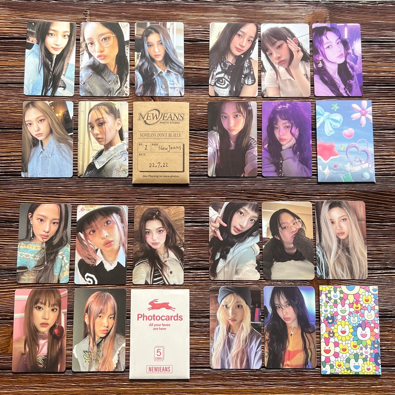 NewJeans NJZ Group Album Bundle Blue Book Bunny Bag Message