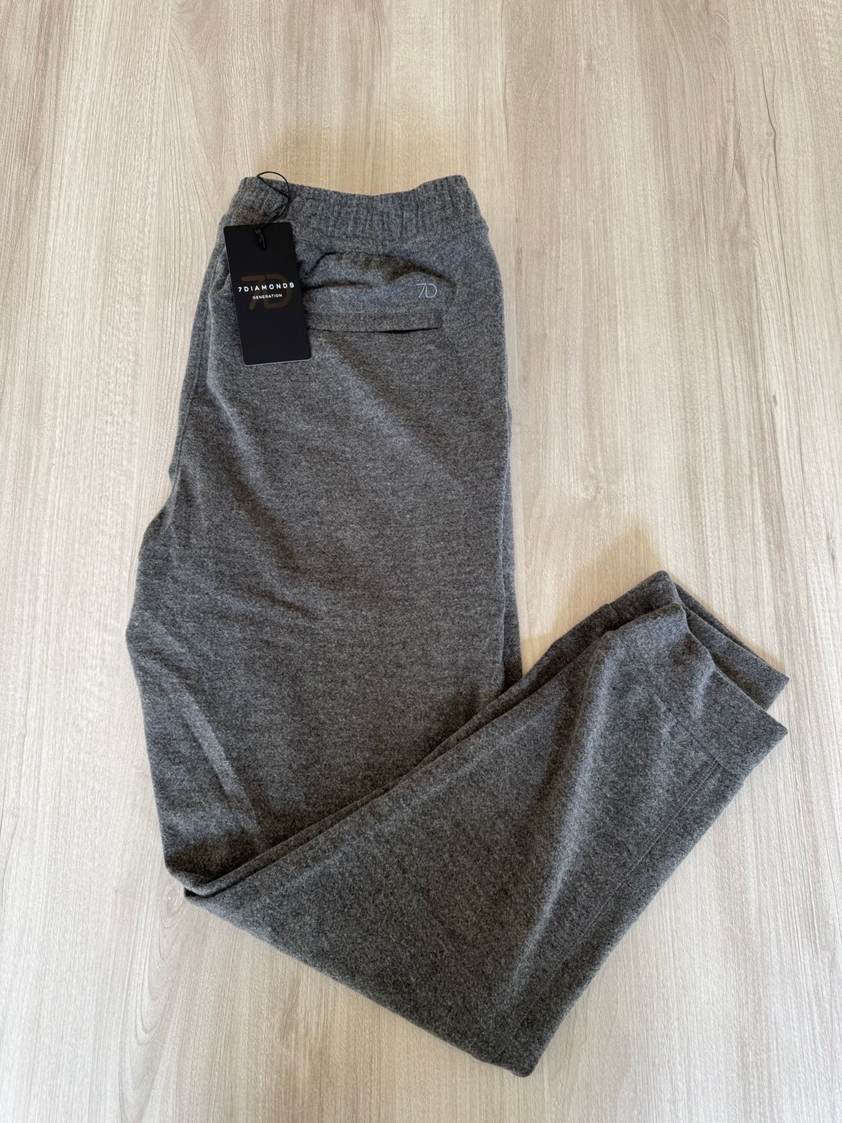 NWT Men’s 7 Diamonds Generation Jogger Soft Brushed Granite Pants Sz XL. NEW.