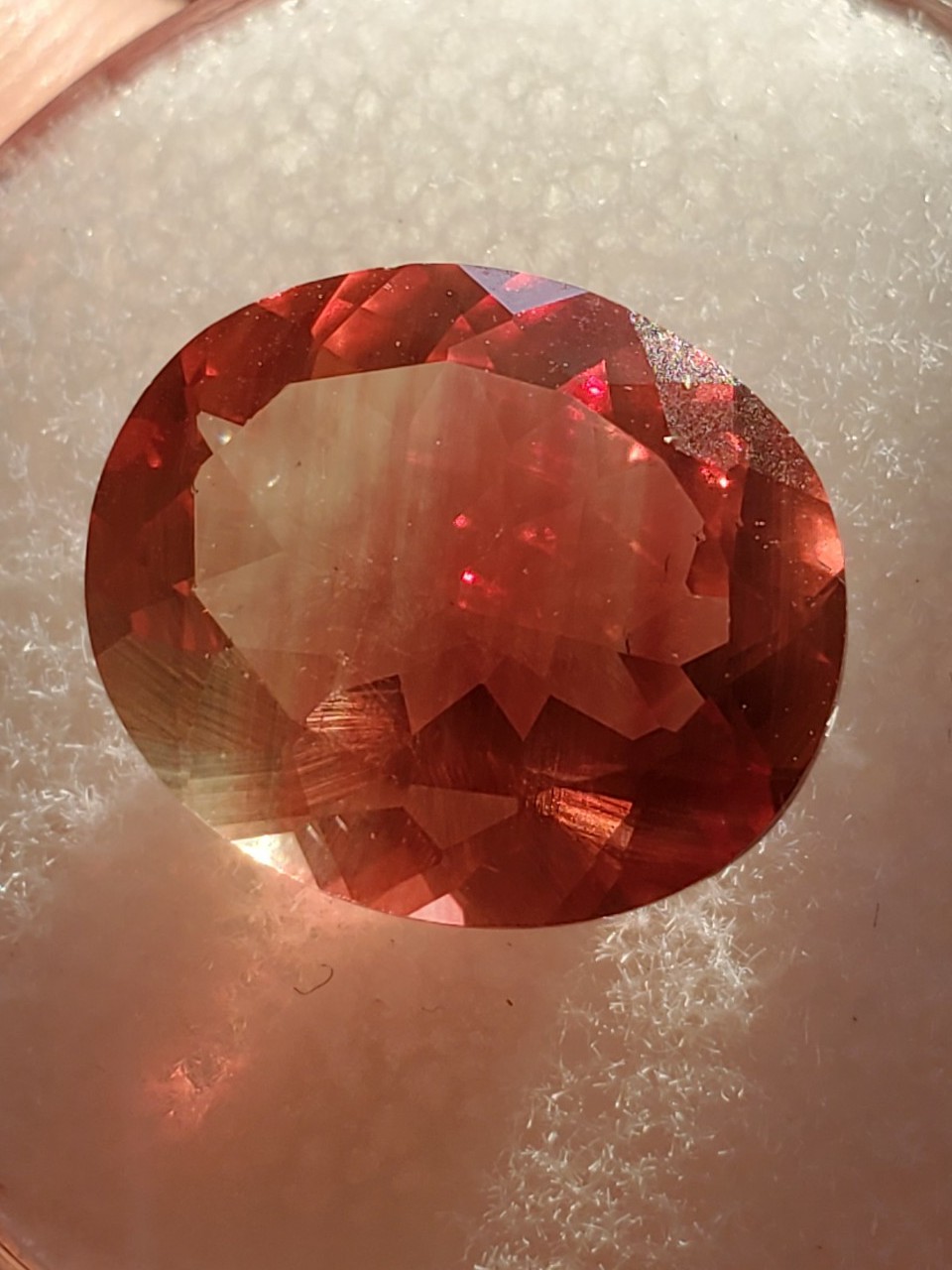 High Grade Red Andesine, Congo