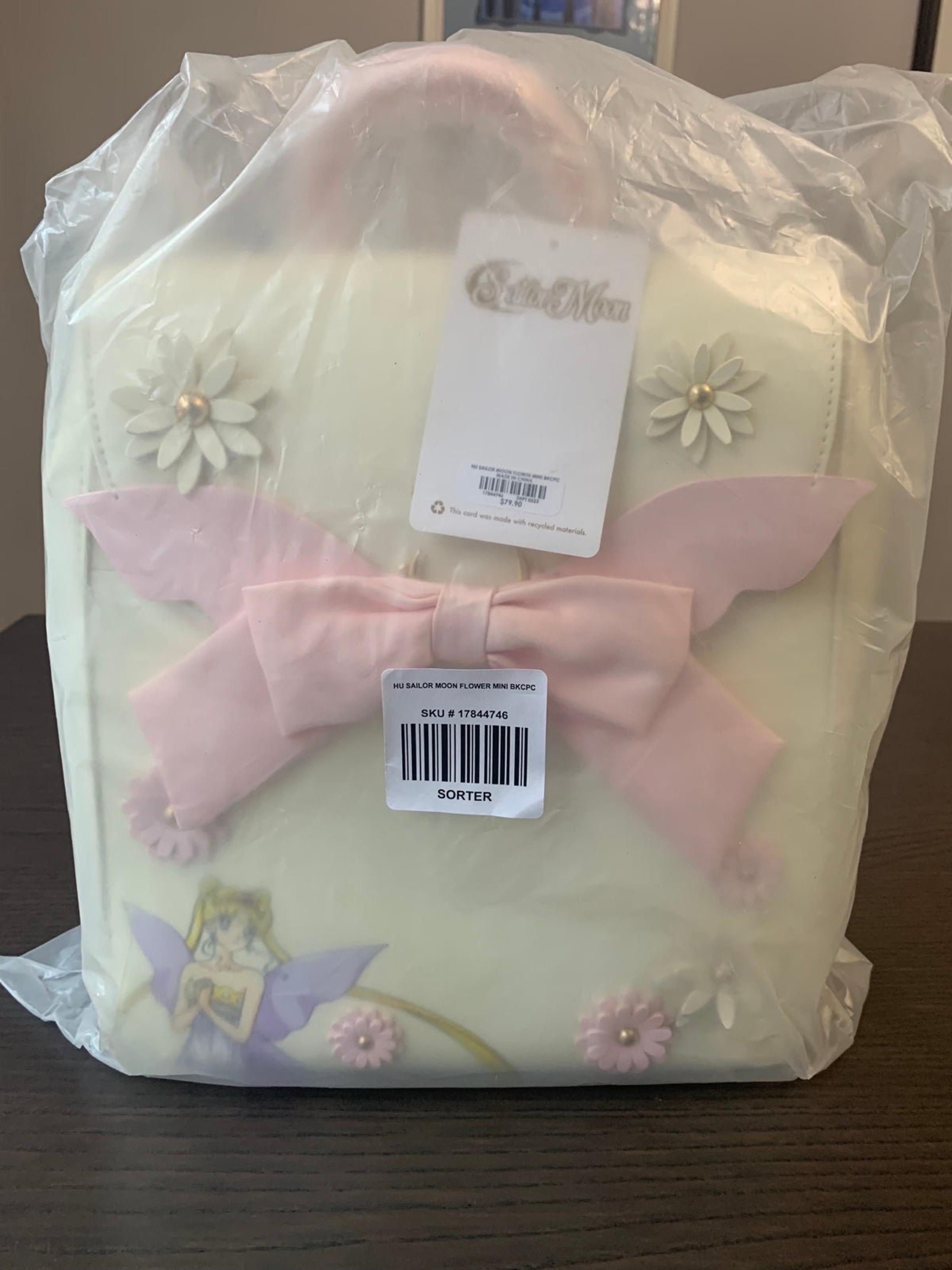 Pretty Guardian Sailor Moon Neo Queen Serenity Ribbon Floral Rucksack - BoxLunch
