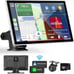 Madoec 9” Wireless CarPlay Android Auto 4K Dash Cam 1080p Backup Camera GPS