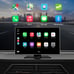 Madoec 9” Wireless CarPlay Android Auto 4K Dash Cam 1080p Backup Camera GPS
