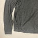 Northern Isles Men's Gray V-Neck Silk Cashmere Sweater Size Large Stripe