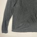 Northern Isles Men's Gray V-Neck Silk Cashmere Sweater Size Large Stripe