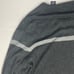 Northern Isles Men's Gray V-Neck Silk Cashmere Sweater Size Large Stripe