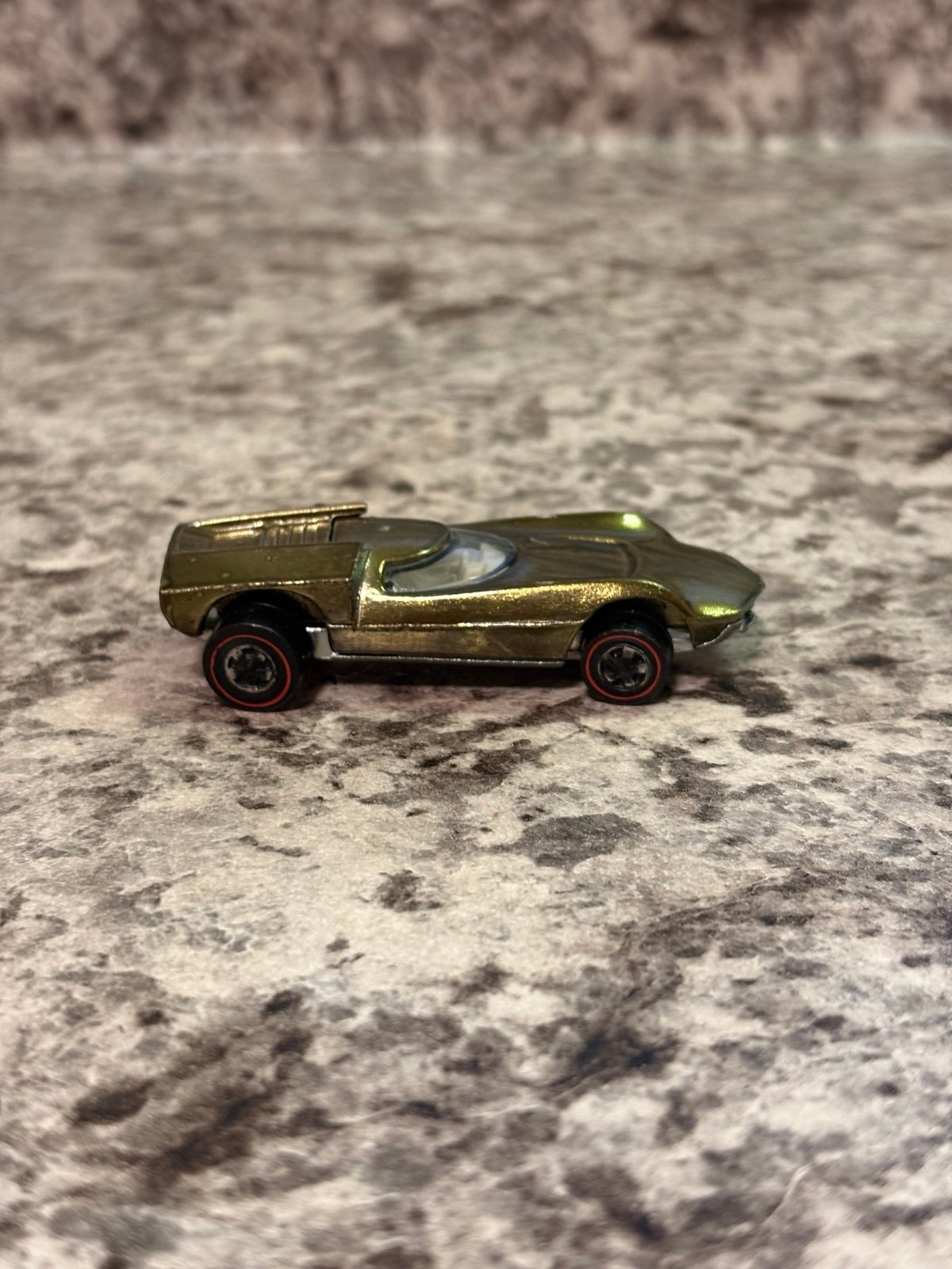 Hot Wheels Redline Vintage Metallic Olive Turbofire