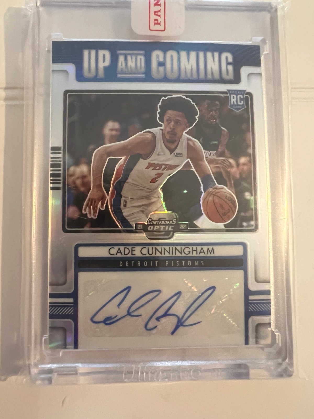 Cade Cunningham Up and Coming Rookie Card Auto /99