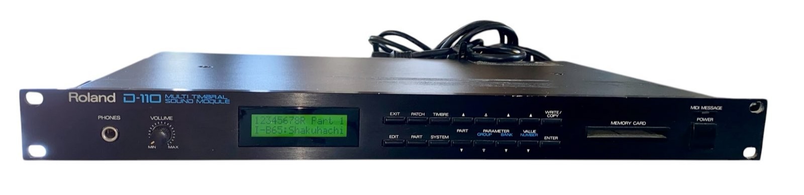 Roland D-110 マルチティンバルサウンドモジュール Roland D-110 マルチティンバルサウンドモジュール