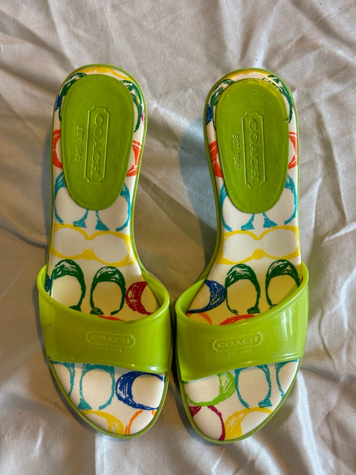 Vintage Coach Kitten Heels - Size 6