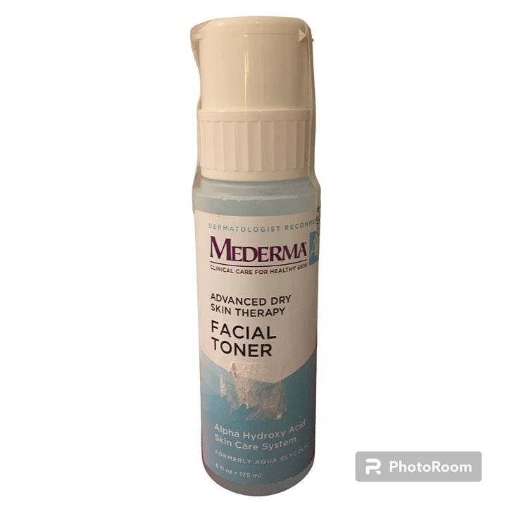 Mederma AG Advanced Dry Skin Therapy Facial Toner AHA 6 fl oz