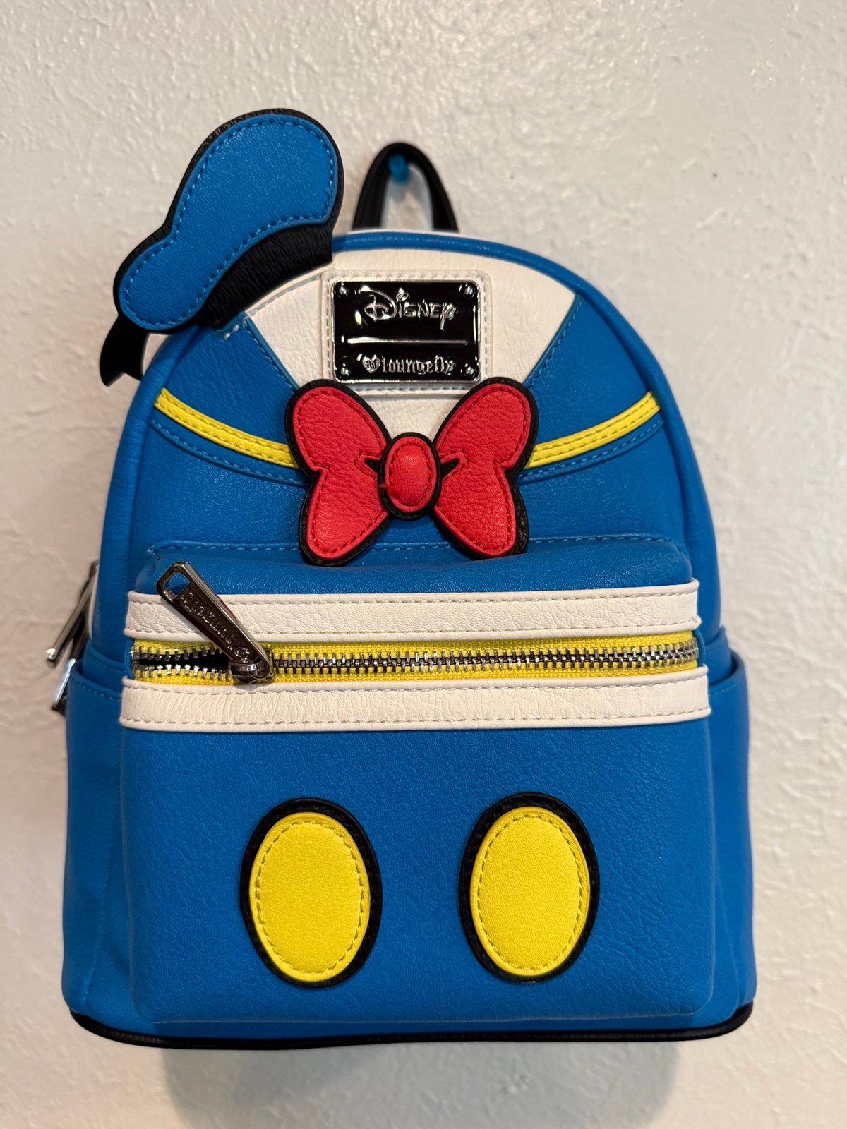 Loungefly x Disney Donald cosplay mini backpack