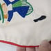 Vintage House of Hatten Christmas Stocking Victorian Boy With Flowers Applique