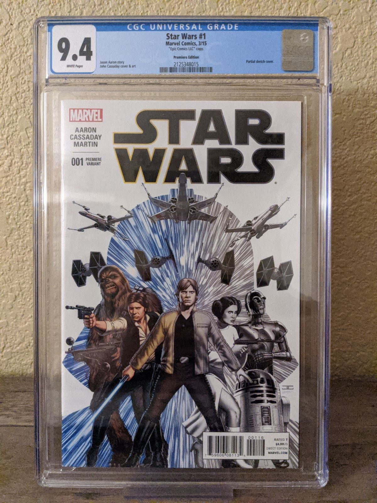 Star Wars #1 001 Premiere CGC 9.4