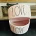 Rae Dunn pet bowls - PINK