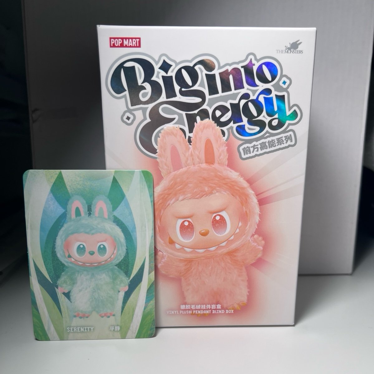 Labubu The Monsters Big Into Energy Vinyl Single Blind Box - Serenity