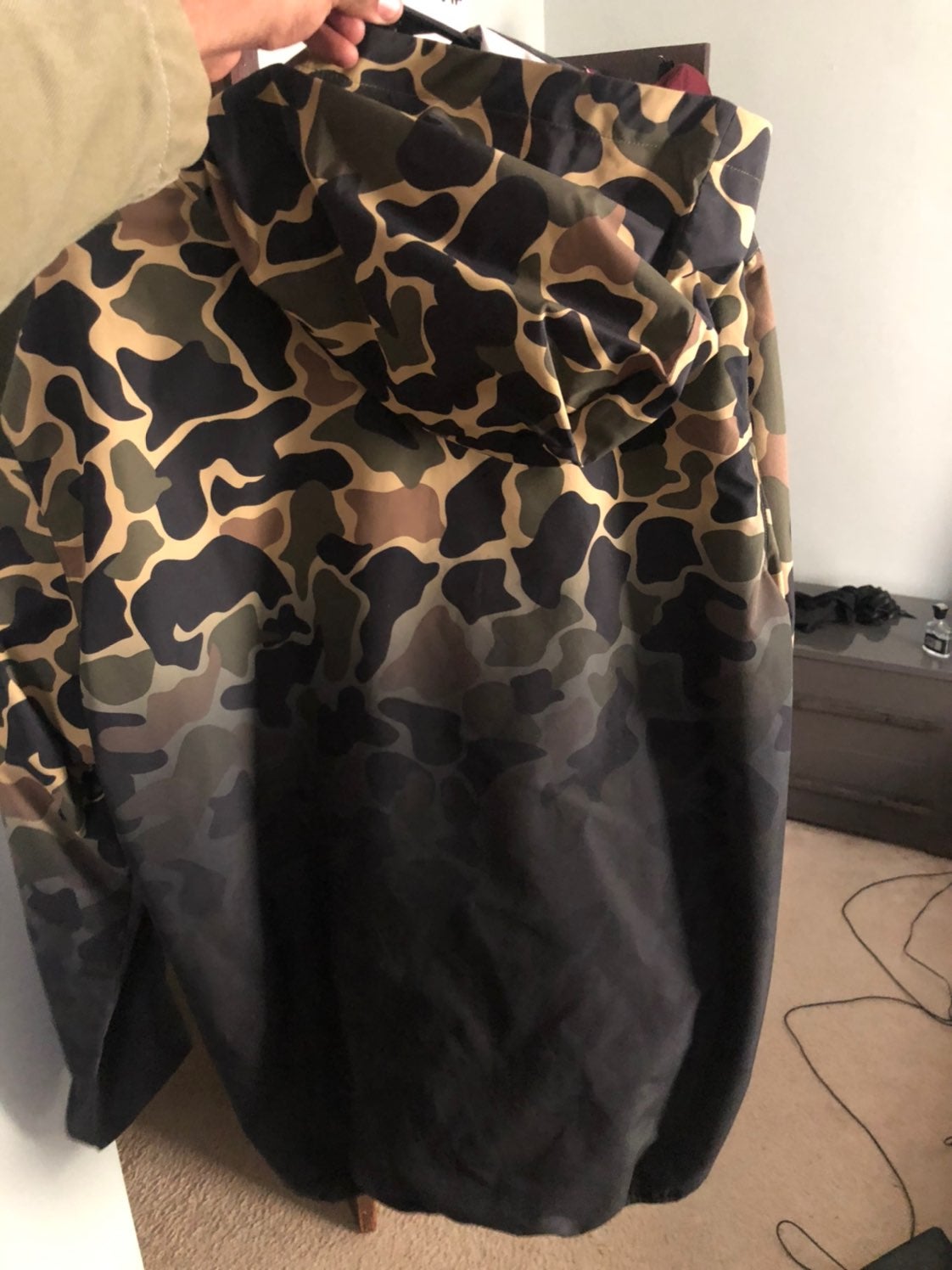 Adidas originals gradient camo windbreak