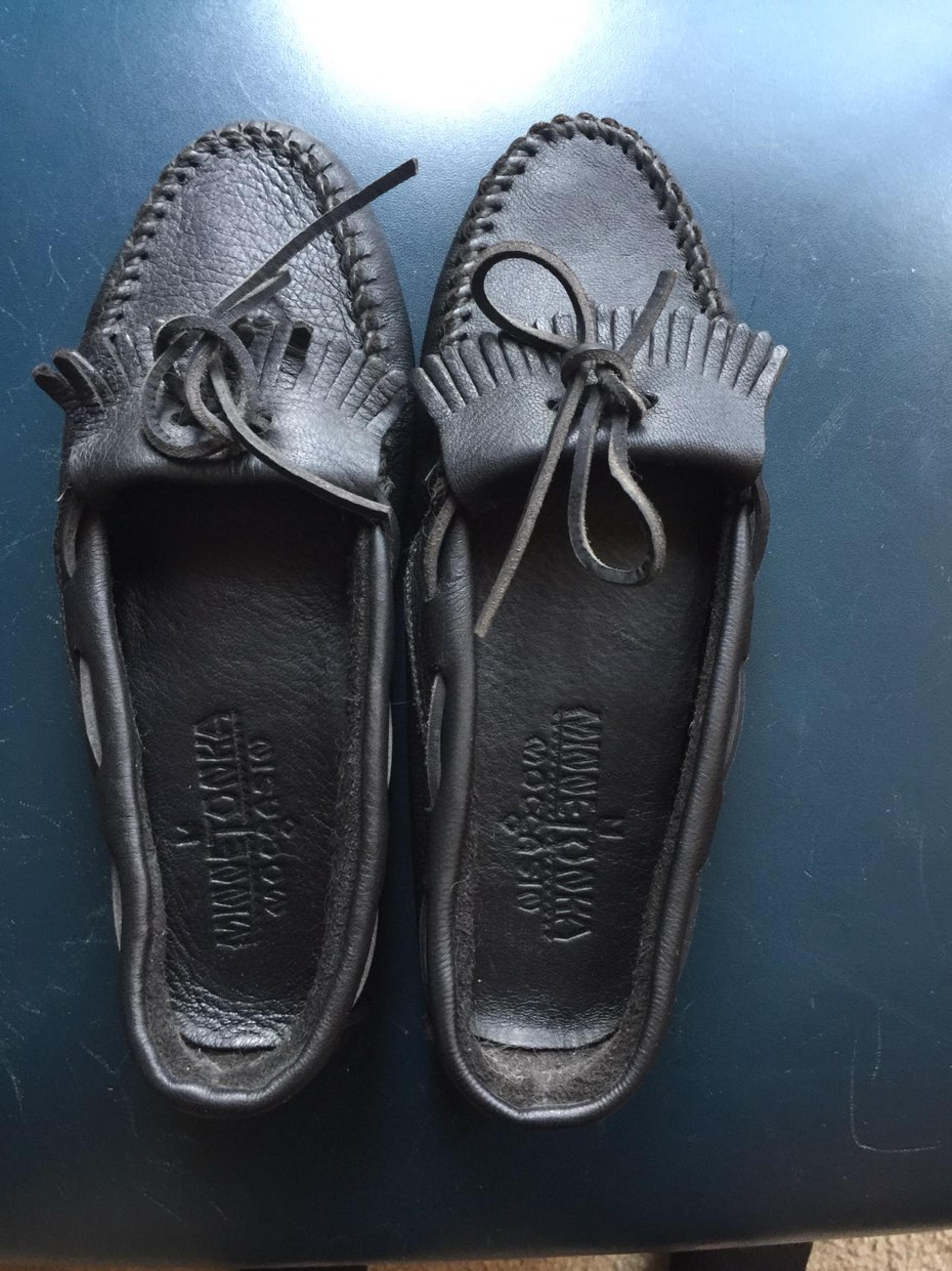 Minnetonka Women’s Leather Moccasins