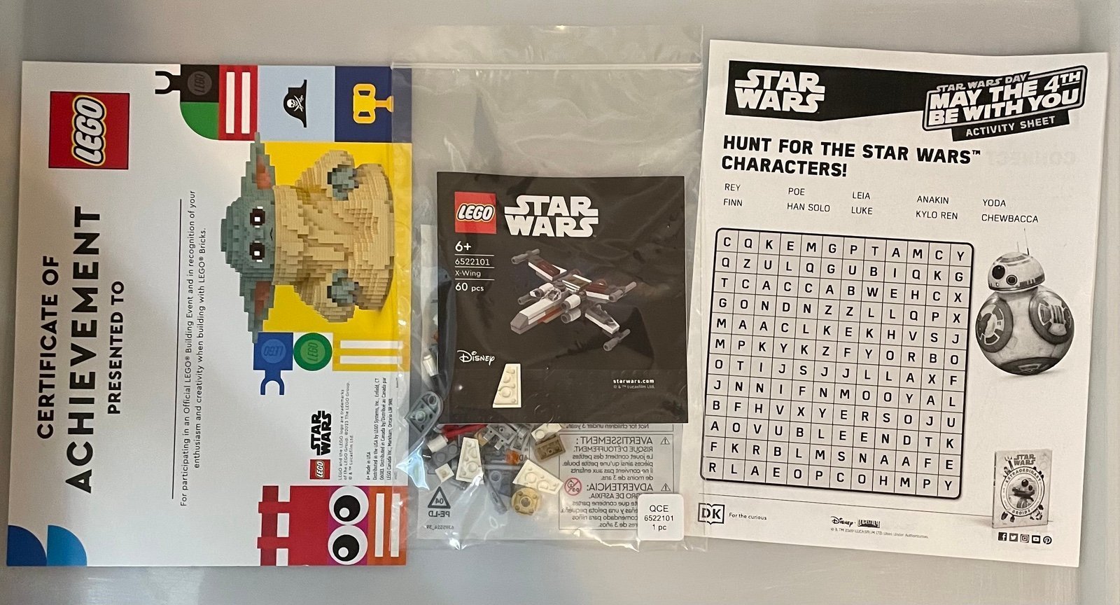LEGO Star Wars X-Wing Barnes & Noble May 4th Promo (6522101)