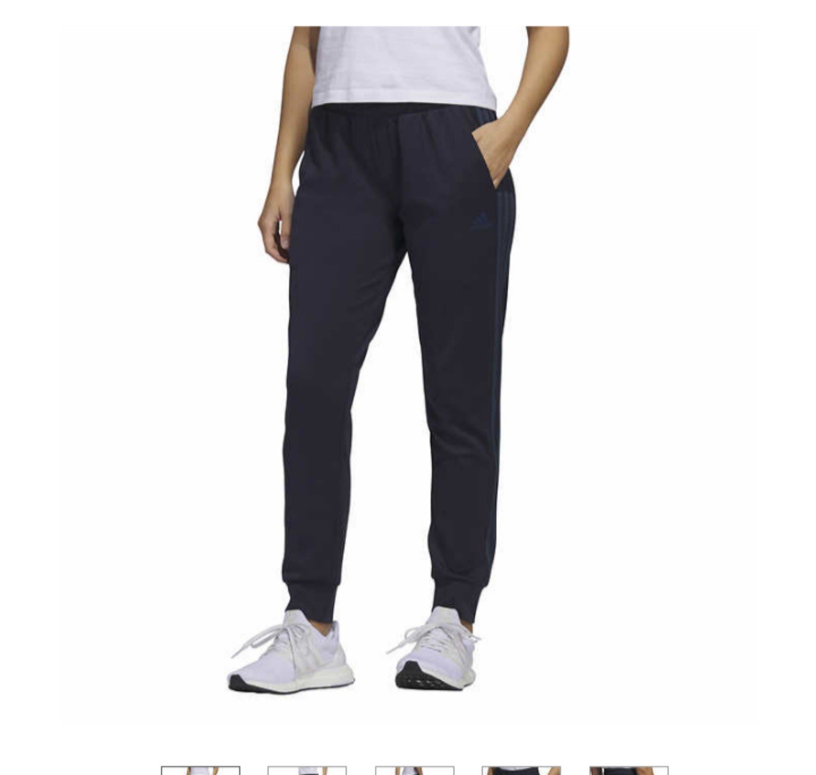 Adidas ladies three strips active joggers Jogger