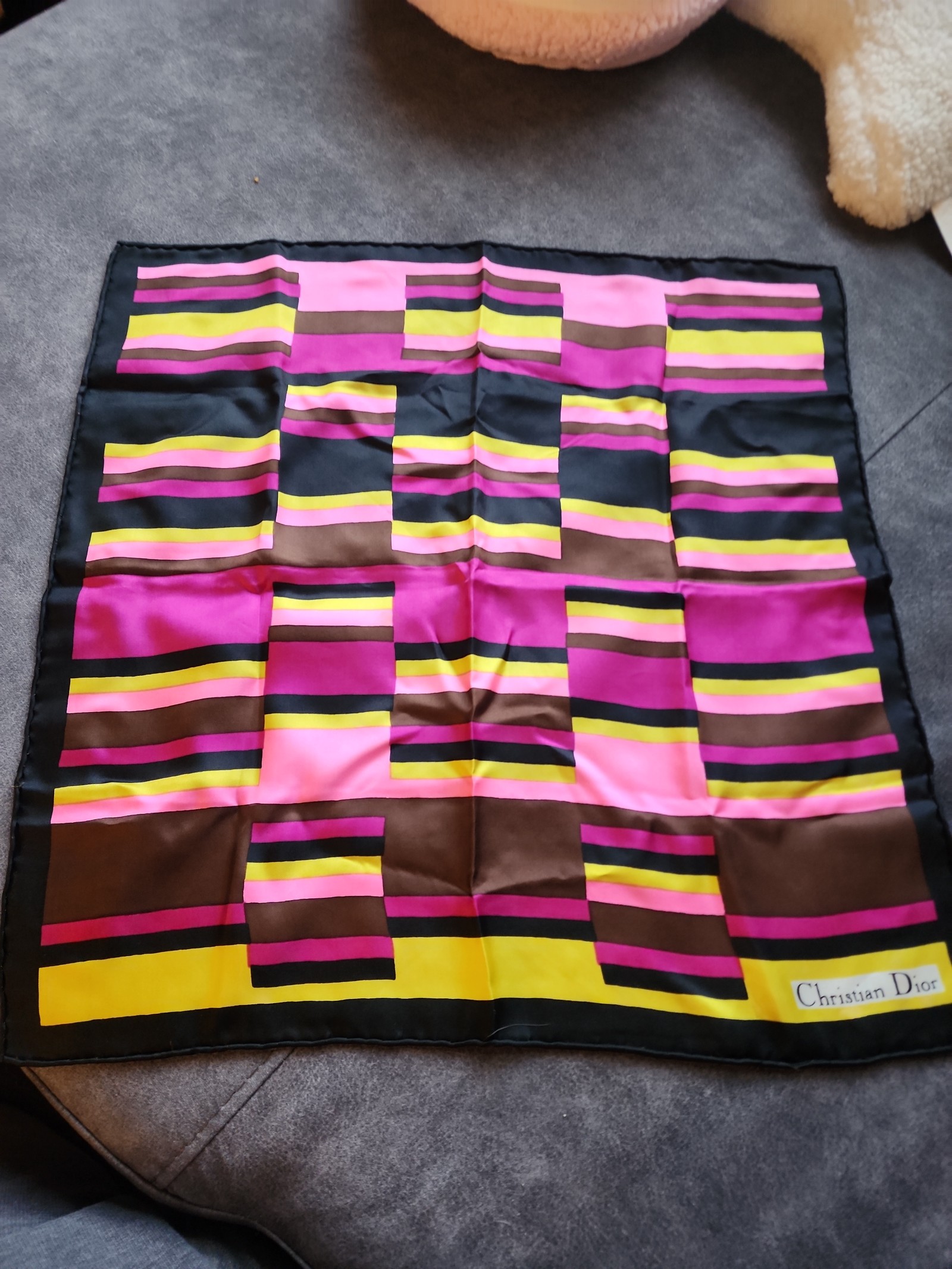 christian dior scarf