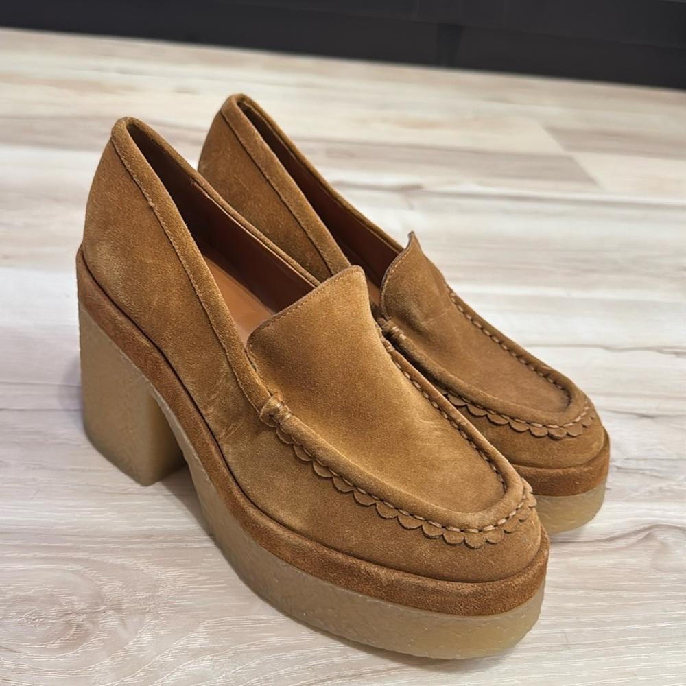 Marc Fisher LTD. Lina Slip On Platform Loafer Pumps