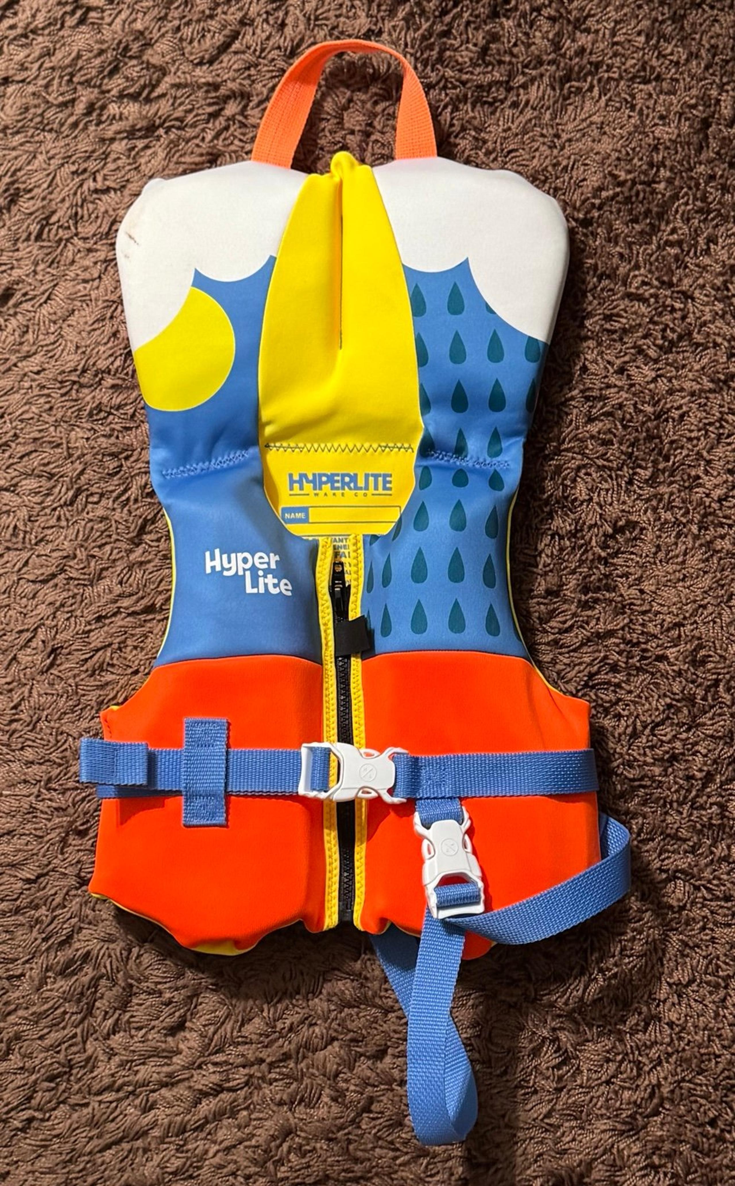Hyper Lite Infant Life Vest Type II PFD <30 lbs USCG Approved 2018