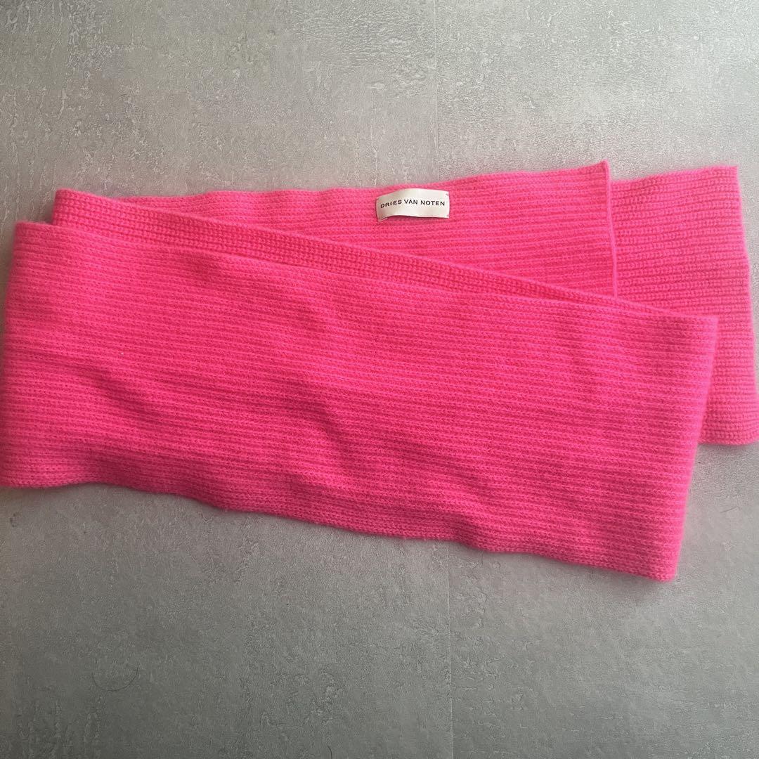 DRIES VAN NOTEN Cashmere Scarf