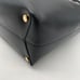 Michael Kors Black Leather Mott Tote Bag